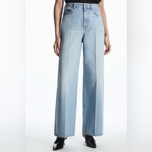 Anthropologie COS Tide High Rise Wide Leg Jeans - Picture 3 of 8